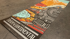 Transcontinental Poster, by Clawhammer Press